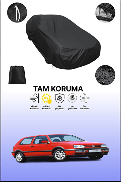 dokaca غطاء سيارة متوافق مع فولكس فاجن جولف III ثلاثي الأبواب 1991 - 1997، غط...
