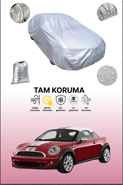 dokaca غطاء سيارة ميني كوبر كوبيه باللون الرمادي، غطاء سيارة، غطاء حماية