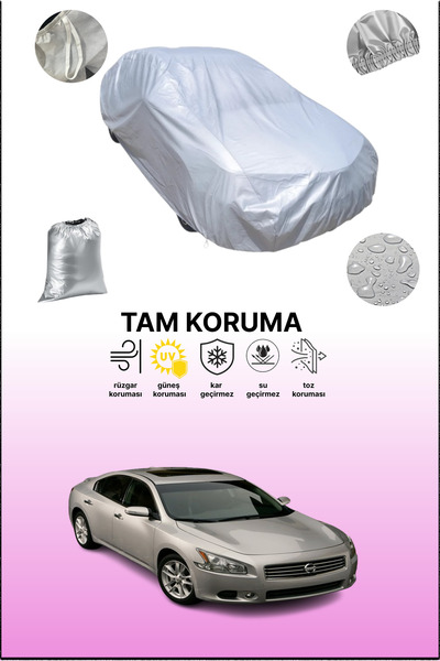 dokaca غطاء سيارة رمادي متوافق مع نيسان ماكسيما 2009 - 2016، غطاء سيارة، غطاء...