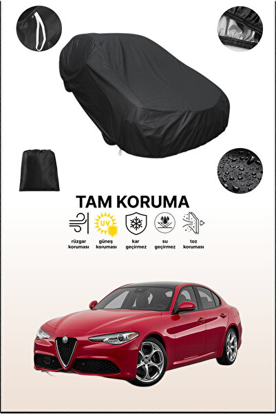 dokaca غطاء سيارة متوافق مع ألفا روميو جوليا 2016 - 2021، غطاء واقي، غطاء سيا...