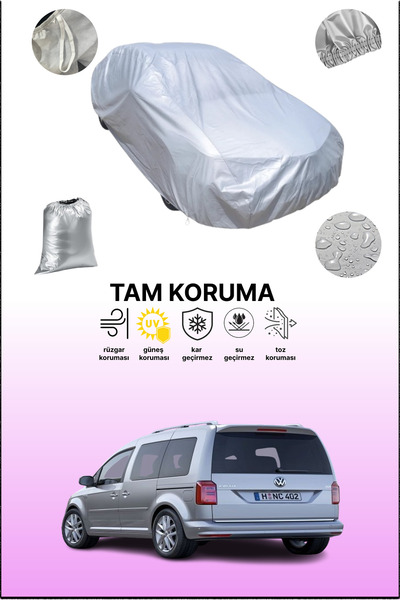 dokaca غطاء سيارة رمادي متوافق مع فولكس فاجن كادي 2013 - 2021، غطاء سيارة، غط...