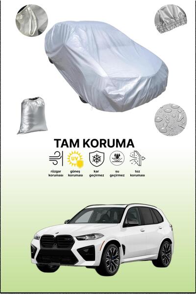 dokaca Gray Bmw X5 m Compatible Car Cover, Car Tarpaulin, Protective Cover