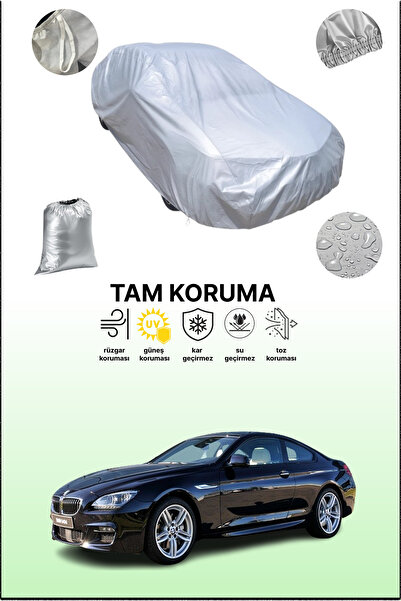 dokaca غطاء سيارة رمادي متوافق مع بي إم دبليو الفئة السادسة كوبيه (F13) 2011 - 2015، غطاء سيارة، غطاء واقي