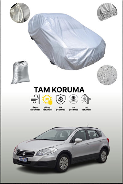 dokaca غطاء سيارة رمادي متوافق مع سوزوكي SX4 2013 - 2016، غطاء سيارة، غطاء واقي