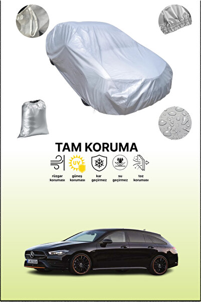 dokaca غطاء سيارة رمادي متوافق مع مرسيدس سي إل إيه شوتينج بريك 2019 - 2021، غ...