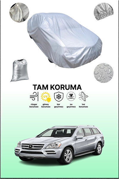 dokaca غطاء سيارة رمادي متوافق مع مرسيدس الفئة GL (X164) 2009 - 2012، غطاء سيارة، غطاء واقي