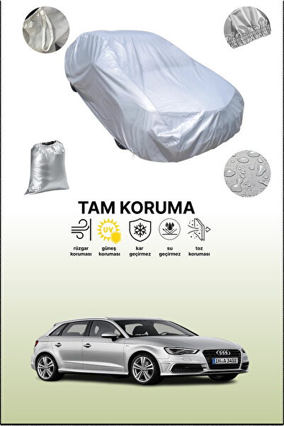 dokaca غطاء سيارة رمادي متوافق مع أودي A3 سبورتباك G-Tron 2013 - 2016، غطاء س...