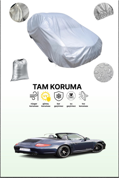 dokaca غطاء سيارة متوافق مع بورش 911 كاريرا جي تي إس كابريوليه (997) 2010 - 2...