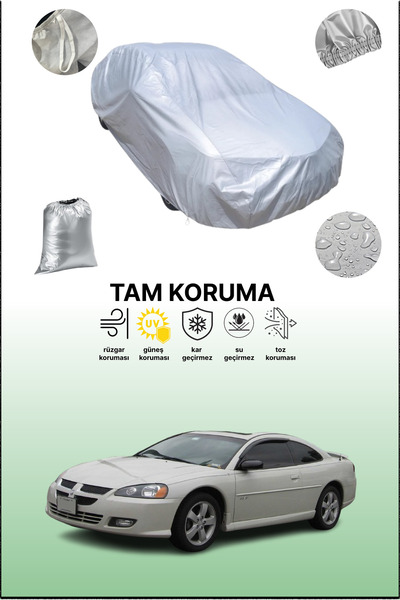 dokaca غطاء سيارة رمادي متوافق مع دودج ستراتوس 2، غطاء سيارة، غطاء واقي