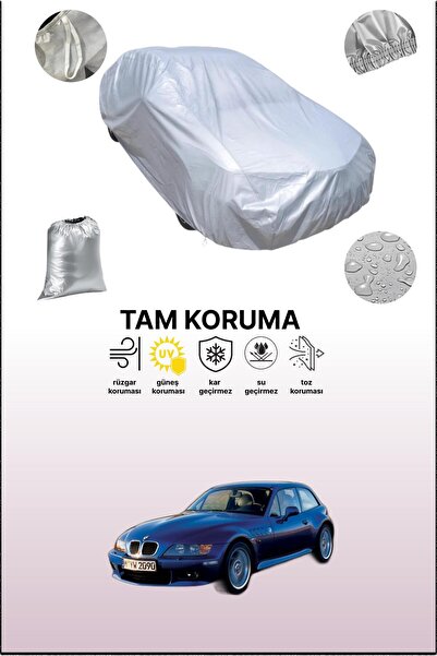 dokaca غطاء سيارة رمادي متوافق مع بي إم دبليو زد 3 كوبيه، غطاء سيارة، غطاء واقي