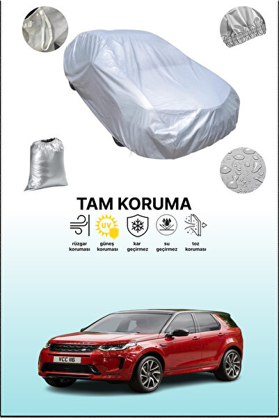 dokaca غطاء سيارة رمادي متوافق مع لاند روفر ديسكفري سبورت 2019 - 2021، غطاء س...