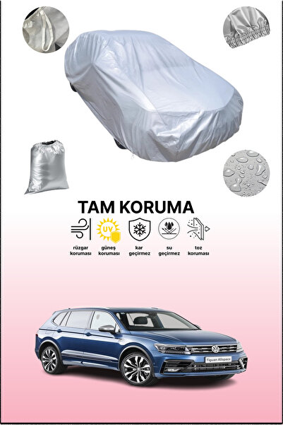 dokaca غطاء سيارة متوافق مع فولكس فاجن تيجوان 2016 - 2021، غطاء سيارة، غطاء واقي