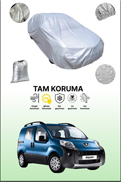 dokaca غطاء سيارة رمادي متوافق مع بيجو بيبر تيبي، غطاء سيارة، غطاء واقي