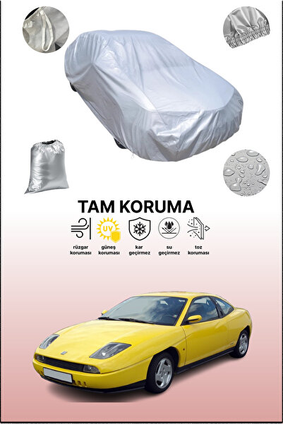 dokaca غطاء سيارة رمادي متوافق مع فيات كوبيه 1994 - 2000، غطاء سيارة، غطاء واقي