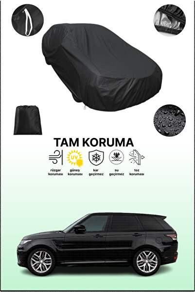 dokaca غطاء سيارة متوافق مع لاند روفر رينج روفر سبورت 2013 - 2017، غطاء واقي، غطاء سيارة أسود