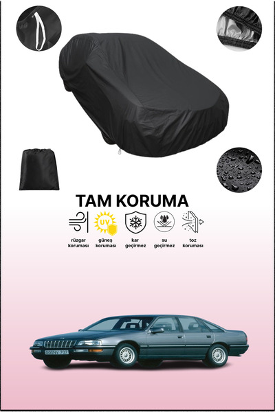 dokaca غطاء سيارة متوافق مع أوبل سيناتور بي، غطاء واقي، غطاء سيارة أسود