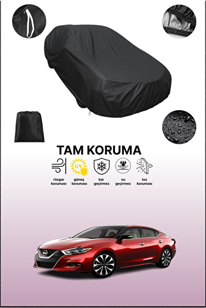 dokaca غطاء سيارة متوافق مع نيسان ماكسيما 2016 - 2018، لون أسود، غطاء واقي، غ...