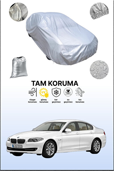 dokaca غطاء سيارة متوافق مع سيارة بي إم دبليو 5 سيريز (520D) باللون الرمادي، غطاء سيارة، غطاء واقي