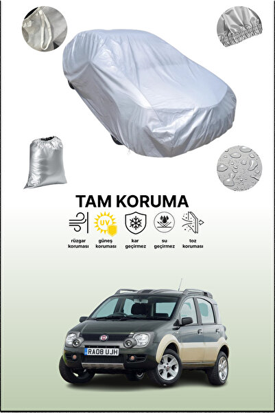 dokaca غطاء سيارة رمادي لسيارة فيات باندا 4x4 2003 - 2012، غطاء سيارة متوافق،...