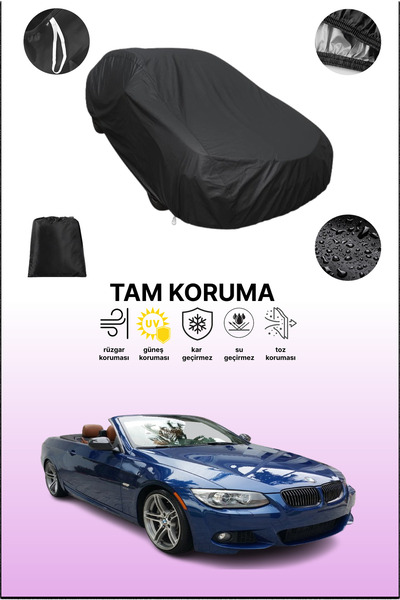 dokaca غطاء سيارة متوافق مع سيارة بي إم دبليو 3 سيريز كابريوليه (E93) 2010 - ...
