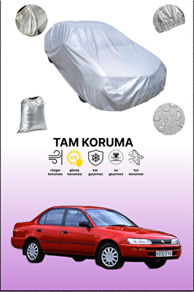 dokaca غطاء سيارة رمادي لتويوتا كورولا سيدان 1992 - 1997، متوافق مع السيارات،...