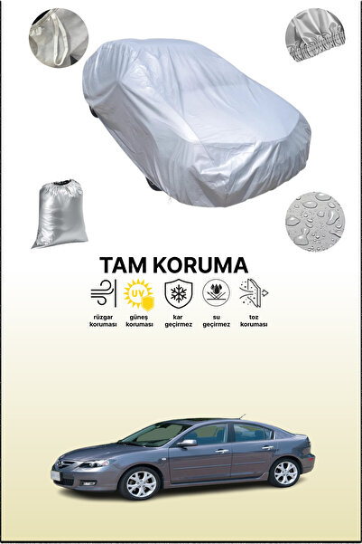 dokaca غطاء سيارة رمادي متوافق مع مازدا 3 / أكسيلا سيدان 2004 - 2009، غطاء سي...