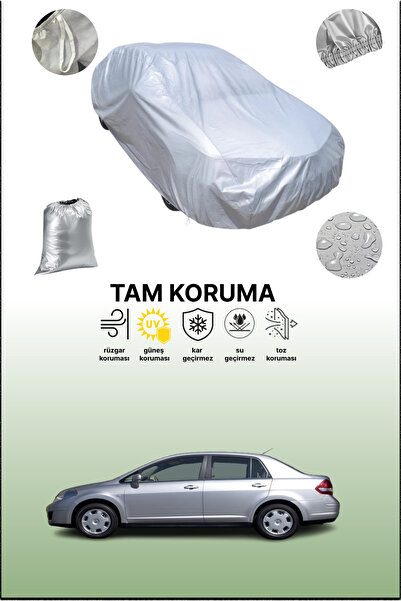 dokaca غطاء سيارة رمادي متوافق مع نيسان تيدا/فيرسا سيدان 2006 - 2011، غطاء سي...