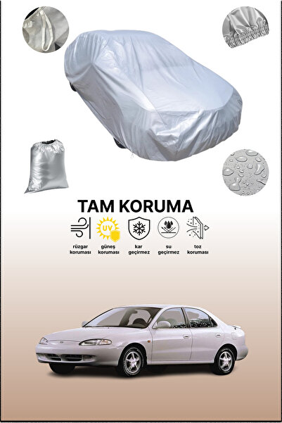 dokaca غطاء سيارة رمادي متوافق مع هيونداي لانترا 1998 - 2000، غطاء سيارة، غطا...