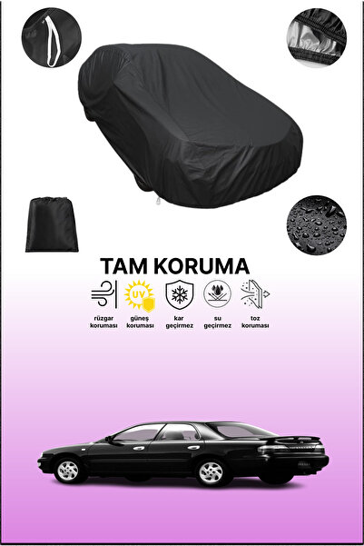 dokaca غطاء سيارة أسود متوافق مع نيسان بريسا 2، غطاء واقي، غطاء سيارة