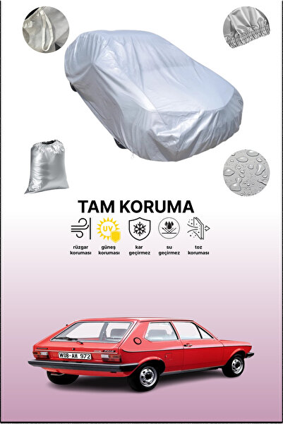 dokaca غطاء سيارة رمادي لفولكس فاجن بولو 3 أبواب 1975 - 1981، متوافق مع السيا...