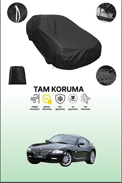 dokaca غطاء سيارة متوافق مع سيارة بي إم دبليو Z4 كوبيه باللون الأسود، غطاء واقي، غطاء سيارة