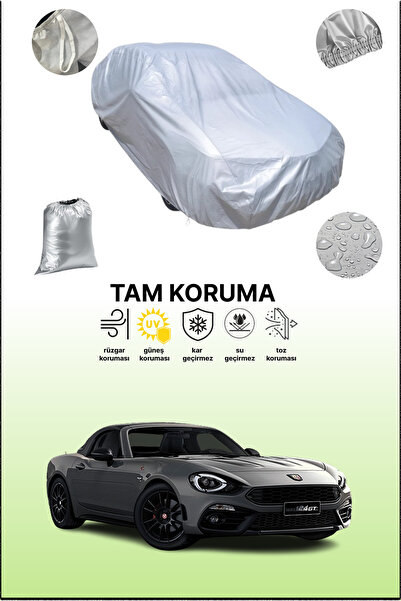 dokaca غطاء سيارة رمادي متوافق مع فيات 124 أبارث سبايدر 2017 - 2021، غطاء سيا...