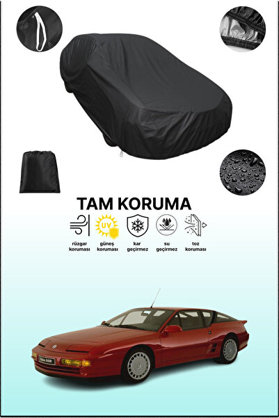 dokaca Black Renault Alpine A610 1991 - 1994 Compatible Car Tarpaulin, Protec...
