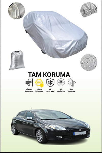 dokaca غطاء سيارة رمادي متوافق مع فيات برافو 2007 - 2010، غطاء سيارة، غطاء واقي