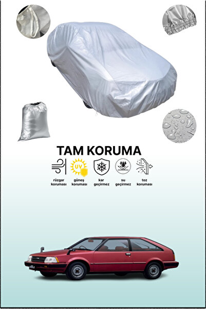 dokaca غطاء سيارة رمادي متوافق مع نيسان ستانزا هاتشباك، غطاء سيارة، غطاء واقي