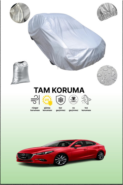 dokaca غطاء سيارة متوافق مع مازدا 3 / أكسيلا سيدان 2018 - 2021، غطاء سيارة، غ...