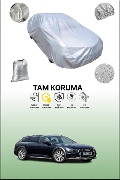 dokaca غطاء سيارة رمادي متوافق مع أودي A6 أولرود كواترو 2019 - 2021، غطاء سيا...