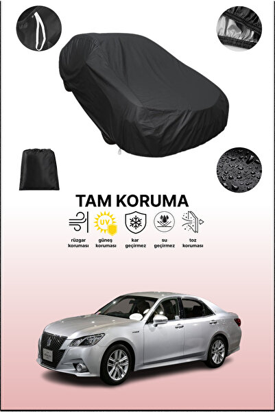 dokaca غطاء سيارة أسود متوافق مع تويوتا كراون Xiv Athlete، غطاء واقي، غطاء سيارة