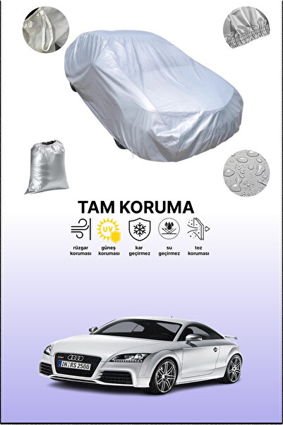 dokaca غطاء سيارة رمادي متوافق مع أودي تي تي آر إس رودستر 2009 - 2014، غطاء س...