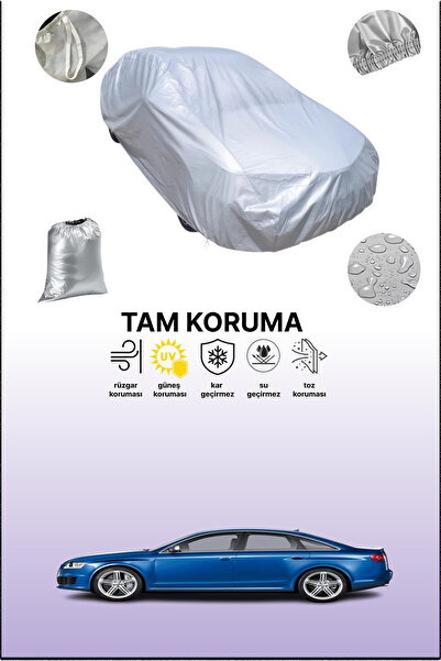 dokaca Gray Audi Rs6 Sedan 2008 - 2010 Compatible Car Cover, Car Tarpaulin, P...