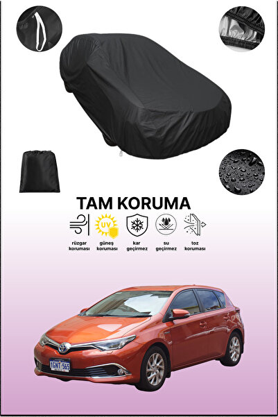 dokaca غطاء سيارة أسود متوافق مع تويوتا كورولا XI، غطاء واقي، غطاء سيارة