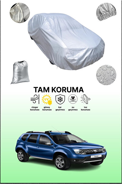 dokaca غطاء سيارة رمادي متوافق مع داسيا داستر 2013 - 2017، غطاء سيارة، غطاء واقي