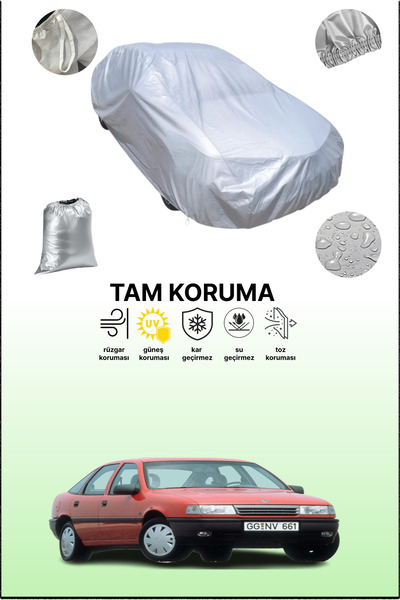 dokaca غطاء سيارة رمادي متوافق مع أوبل فيكترا هاتشباك 1988 - 1992، غطاء سيارة...