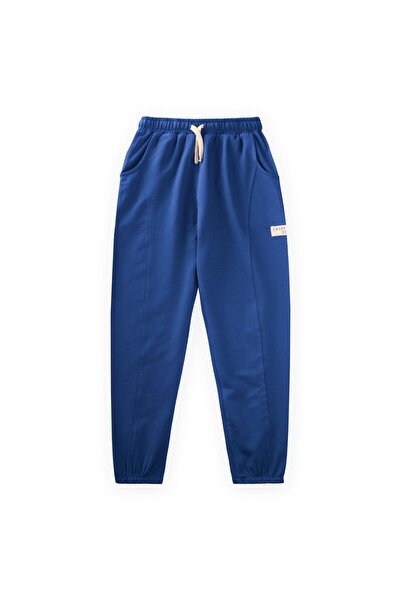 Cigit Long Sweatpants 2-8 Years Blue