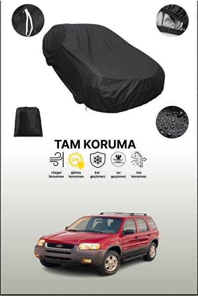 dokaca غطاء سيارة متوافق مع فورد إسكيب 1 باللون الأسود، غطاء واقي، غطاء سيارة