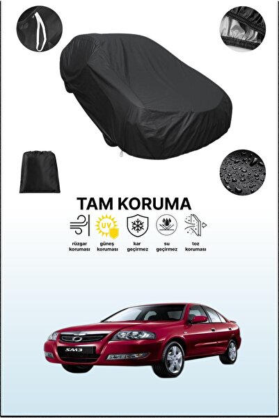 dokaca Black Renault Samsung Sm3 1 Compatible Car Cover, Protective Cover, Au...