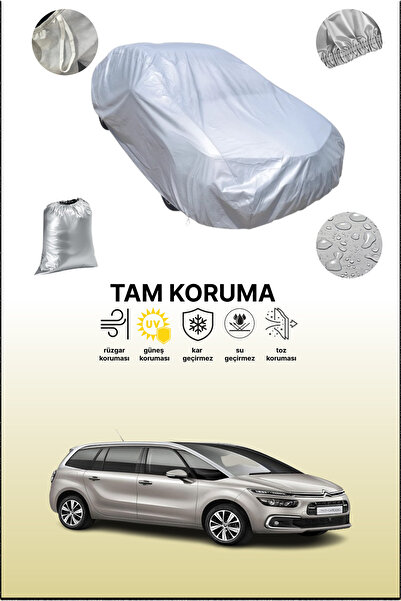 dokaca غطاء سيارة رمادي متوافق مع سيتروين جراند سي4 بيكاسو 2016 - 2021، غطاء ...