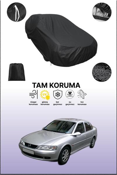 dokaca غطاء سيارة متوافق مع أوبل فيكترا بي باللون الأسود، غطاء واقي، غطاء سيارة