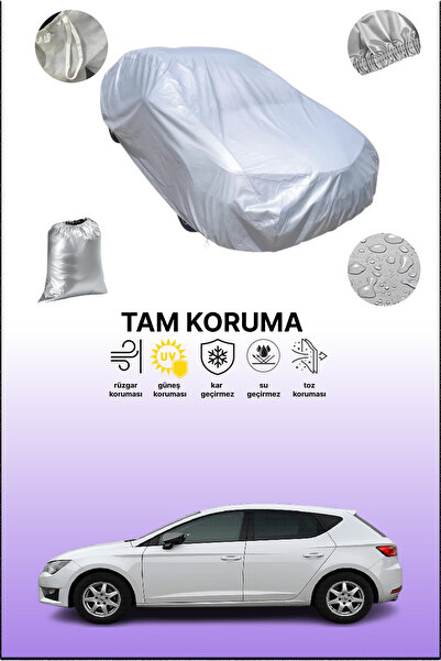 dokaca Gri Seat Leon 5 Kapılı 2012 - 2021 Uyumlu Oto Branda, Araba Brandası, ...
