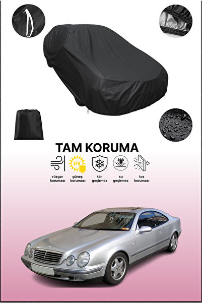 dokaca غطاء سيارة متوافق مع مرسيدس سي إل كيه (C208) 1997 - 1999، غطاء واقي، غطاء سيارة أسود
